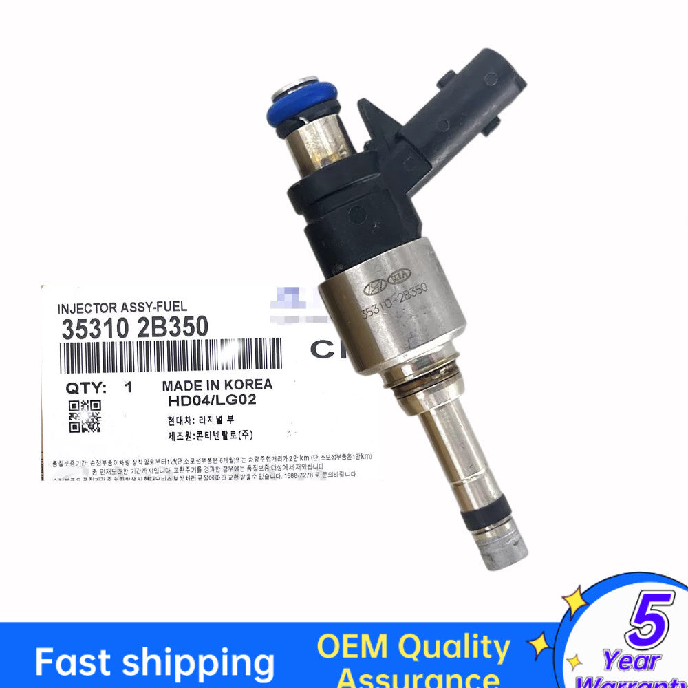 Fuel Injector for Hyundai for Elantra GT for Veloster for Kia Forte Soul 1.6T 353102B350