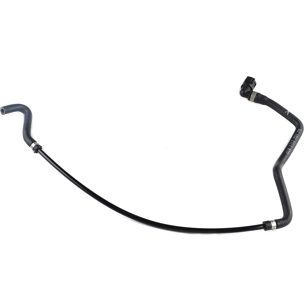 Upper Radiator Hose Pipe Black for BMW E60 E63 525i 528i 530i 545i 17127521775 Q