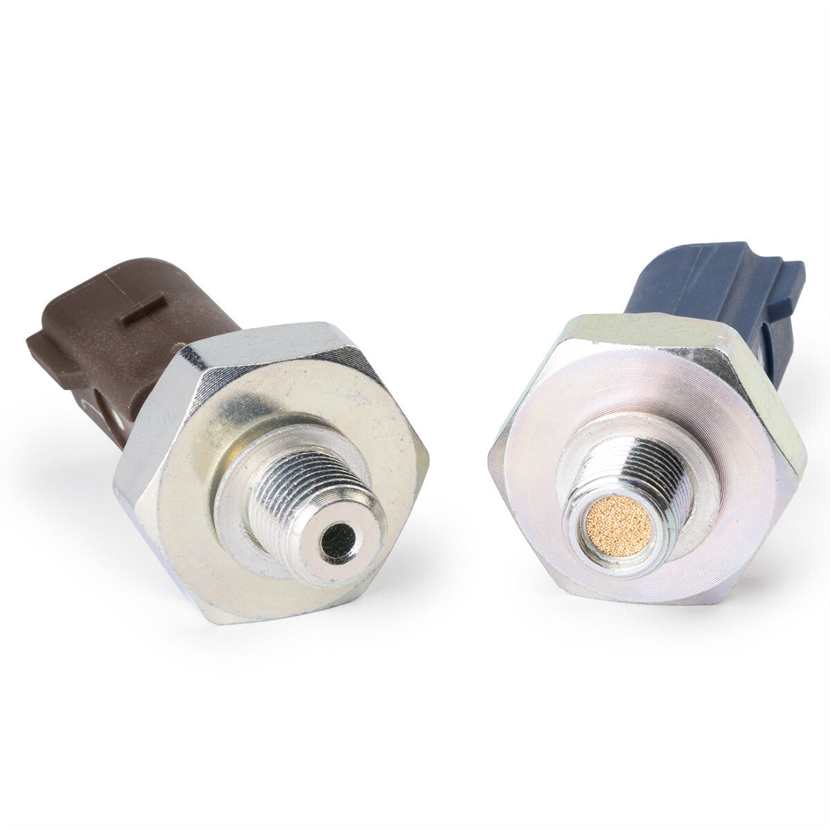 2Pcs Fits for VW for PASSAT 2012-2015 for Passat Oil Pressure Sensors Brown & Blue Switch Q