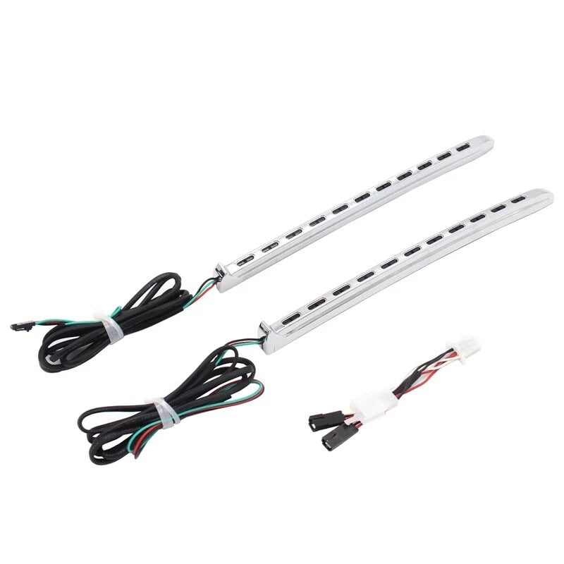 Fit for Honda GoldWing 1800 GL 1800 2001-2010 Chrome LED Running Fairing Lights