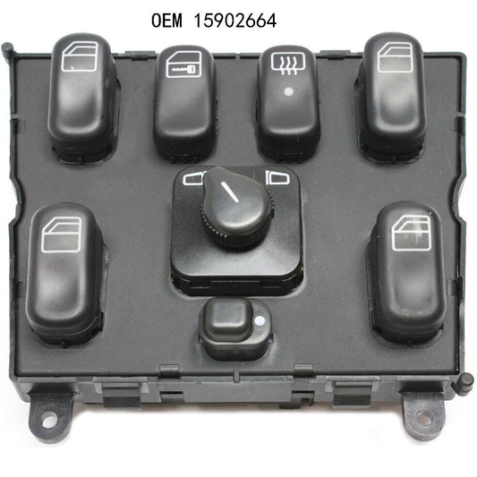 For 98-03 for Mercedes Benz ML320 ML430 ML500 ML55 AMG Rear 8 Button 1 Window Switch