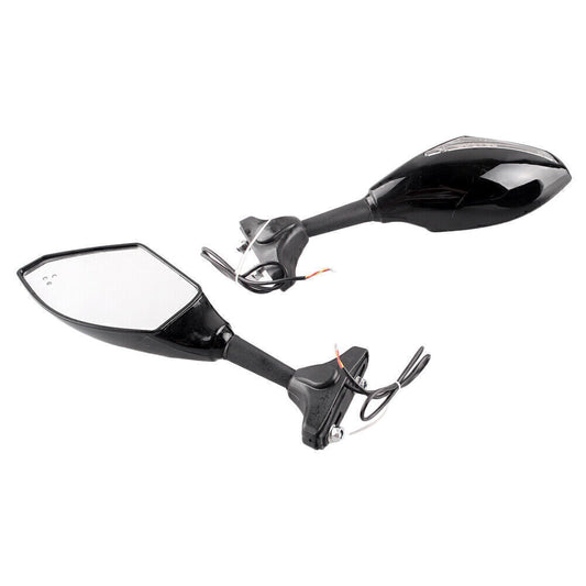 Rear Side Mirrors Fit street bike including for honda / for kawasaki / for suzuki / for Ducati Q
