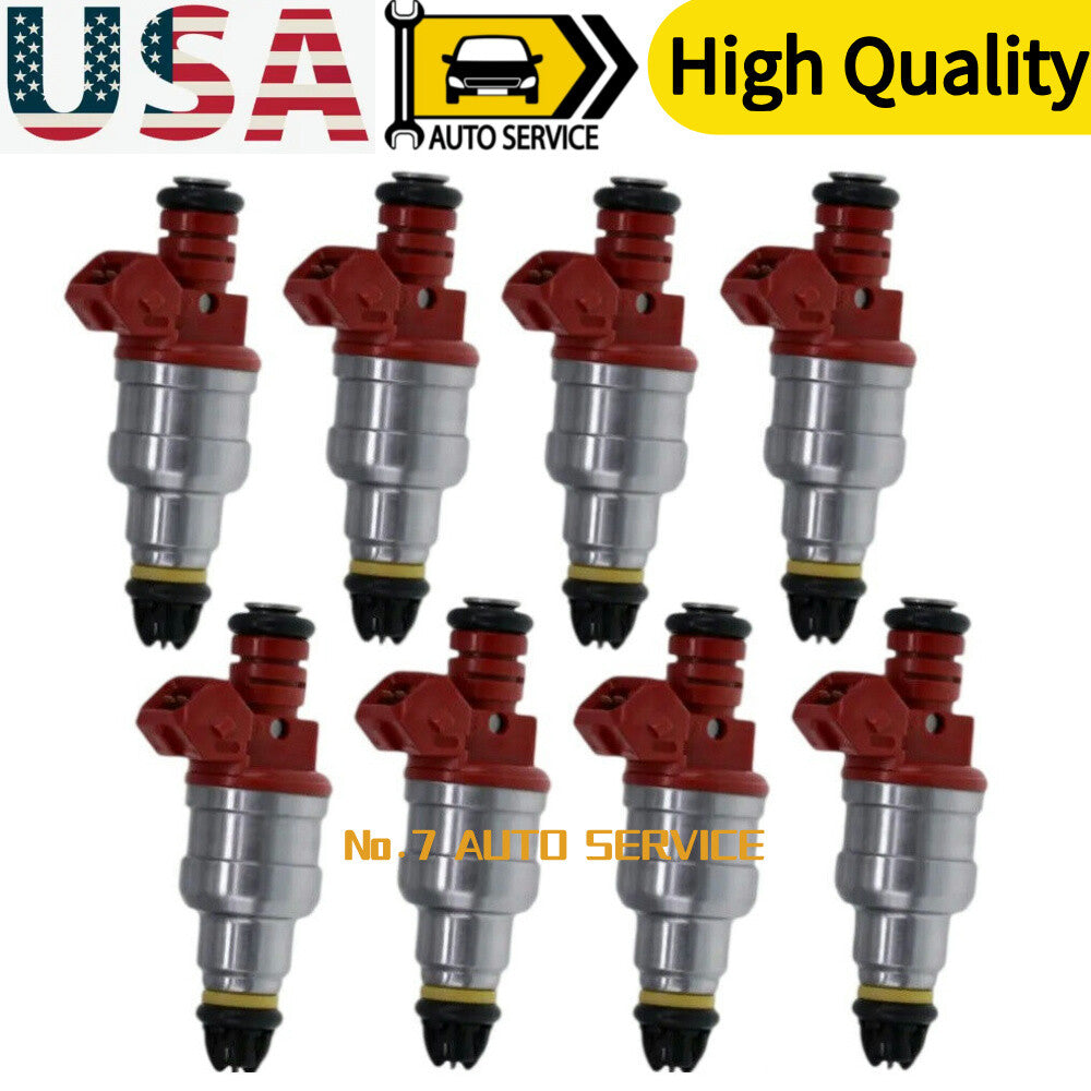 8 Fuel Injectors for 93-98 for BMW 530i 540i 740i 840Ci 3.0L 4.0L 4.4L V8 0280150778
