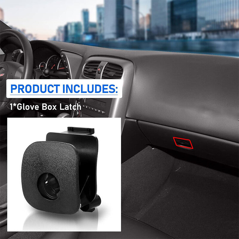 Glove Box Compartment Latch Handle Black for Corvette C5 C6 1997-2013 n