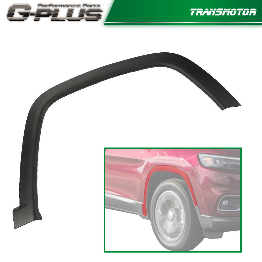 Wheel fender glitter molding trim, front right, suitable for 2017-2022 for Jeep Compass. Q