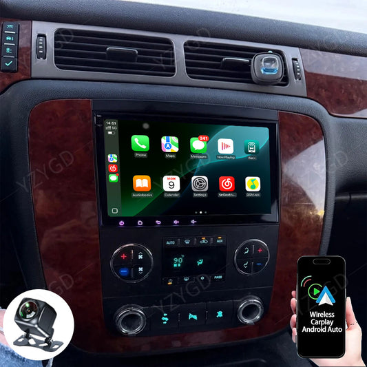 for GMC Acadia 2007-2016 Stereo Android Auto Carplay Car Radio GPS Navi Screen