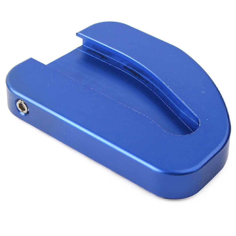Blue Side Stand Enlarger Plate Kickstand Pad for Honda GoldWing GL1800 2010-2017 Q