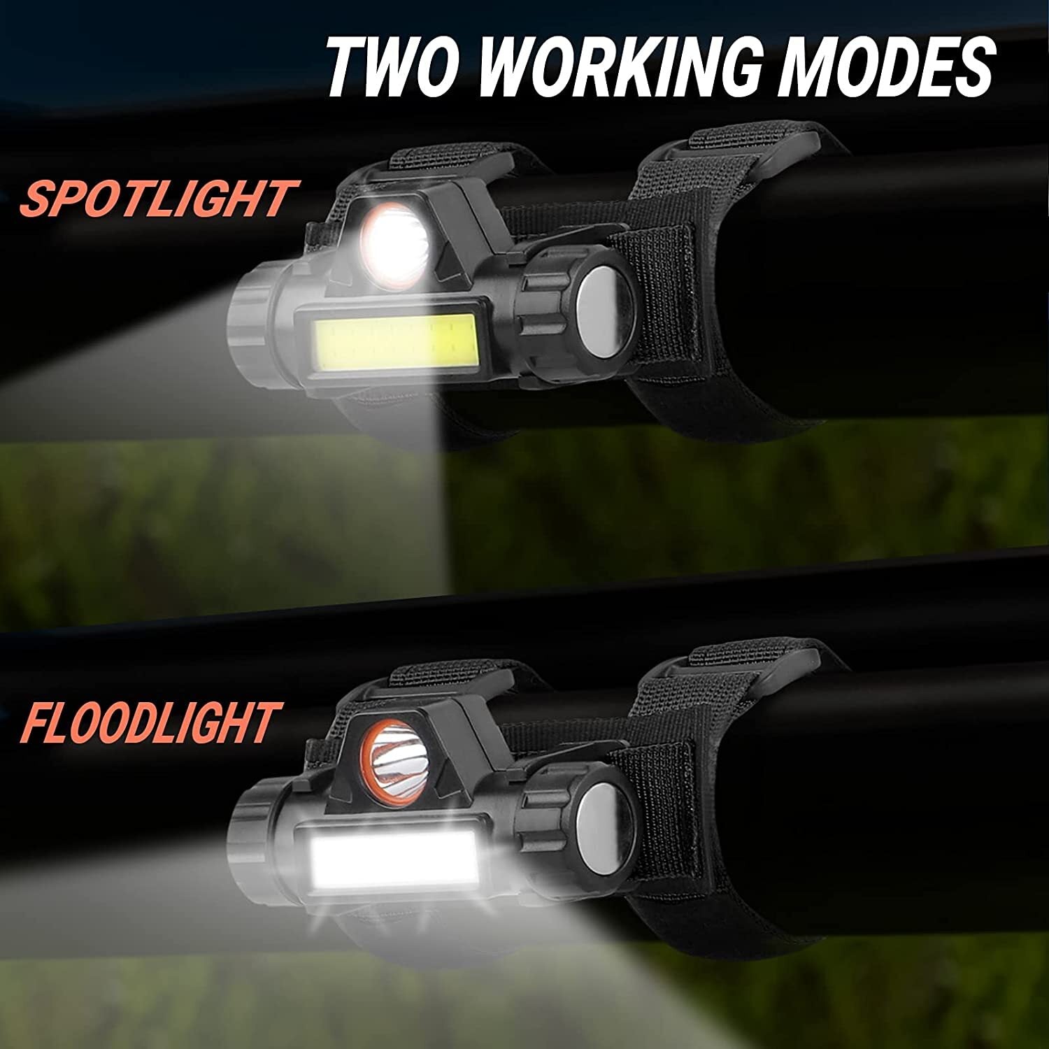 2 Universal LED Roller Mount Dome Light for UTV All-Terrain Vehicles for Polaris RZR Pioneer Talon - n