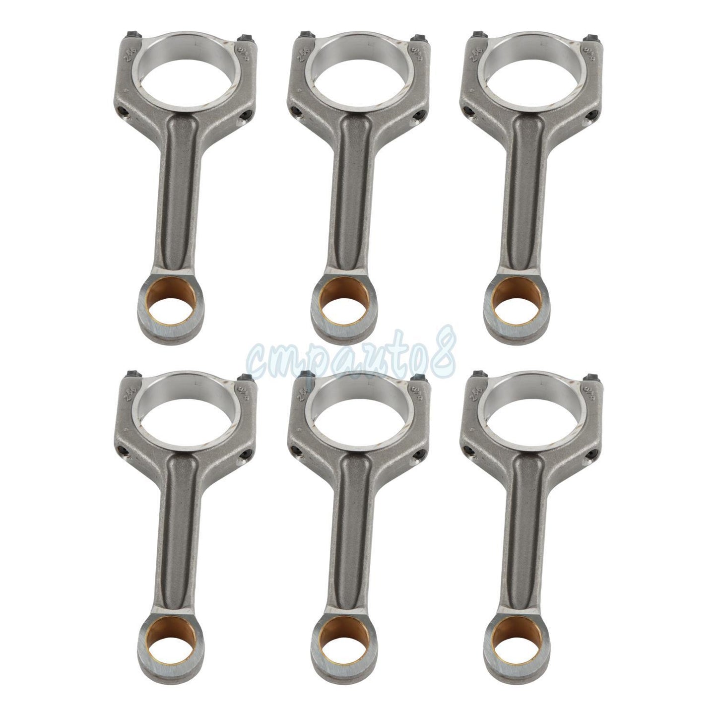 6pcs Connecting Rods 11247624615 for BMW 535i 40i F10 F30 M2 M3 M4 X6 N55 S55 3L