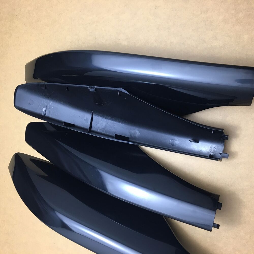 For Auto for TOYOTA Prado FJ120 03-09 Black Roof Rack Rail End Protector Cover Shell