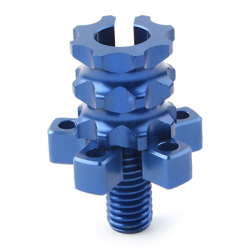 Clutch Brake Lever Cable Adjuster Screw M8 8MM Thread Motorcycle Dirt Bike Blue Q