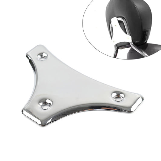 Rear Backrest Pad Mount Plate Bracket for Harley Electra Road Street Glide 1997+ Q