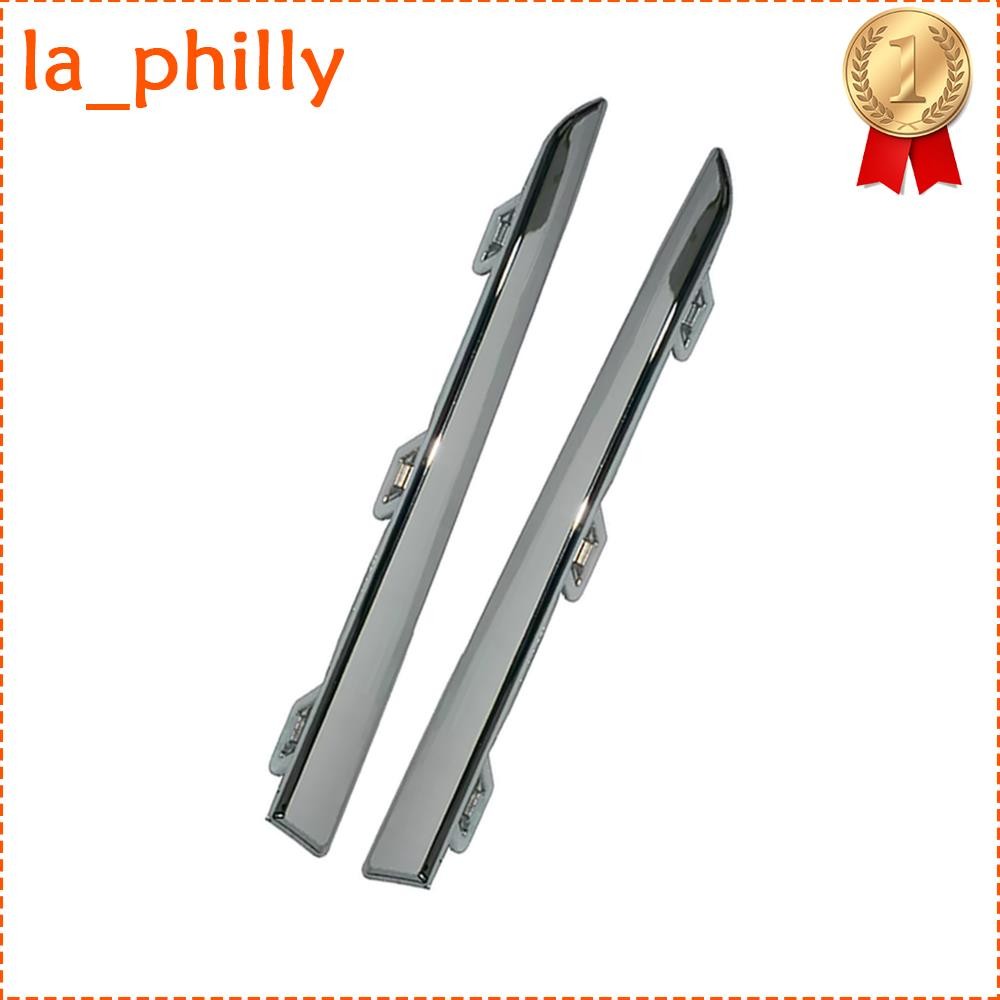 Set of 2 Rear Bumper Molding Trim Corner Strip Chrome for CR-V 2017-2020 Plastic