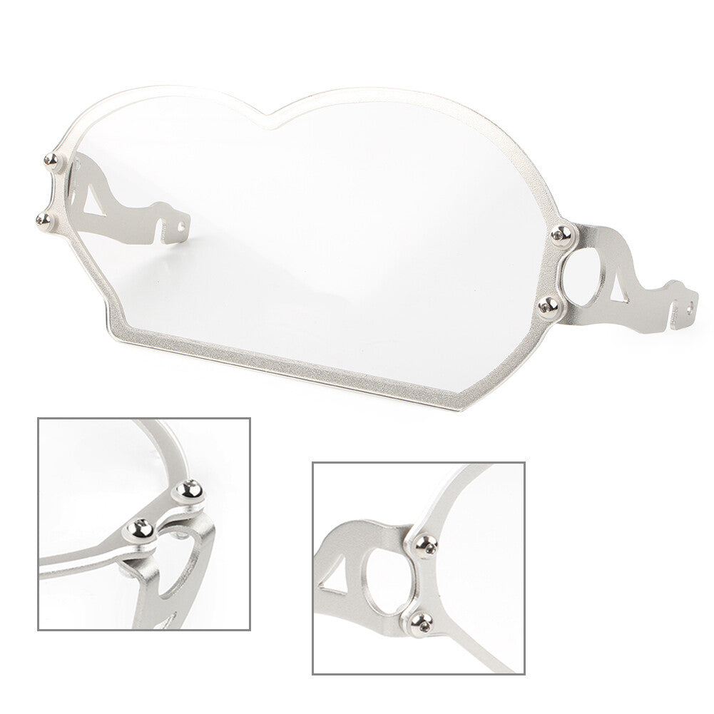 Front Headlight Transparent Cover Headlamp Guard for BMW R1200 GS ABS 2005-2012