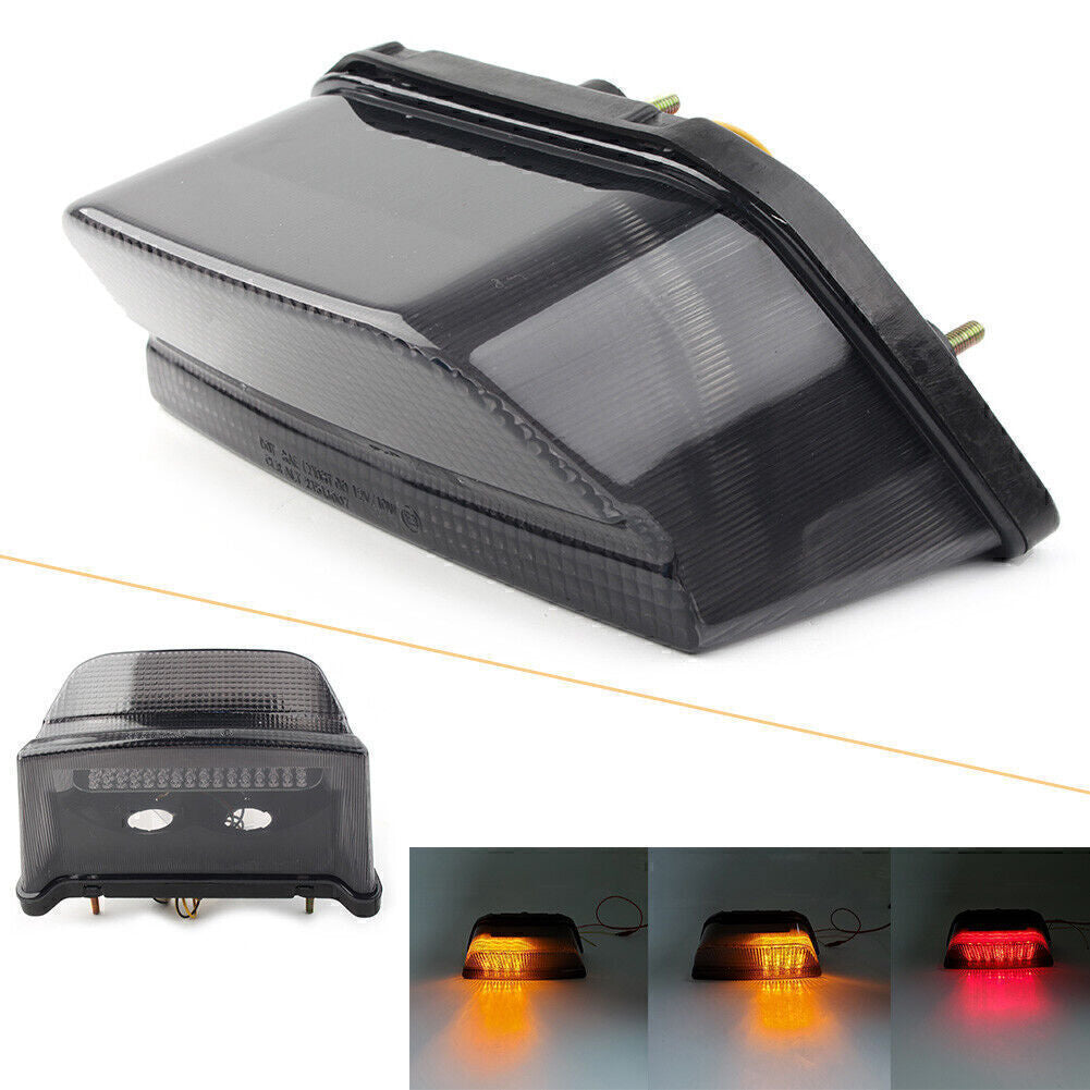 Rear LED Tail Light Brake Turn Signals for Kawasaki ZRX1100 ZRX1200 1999-2004