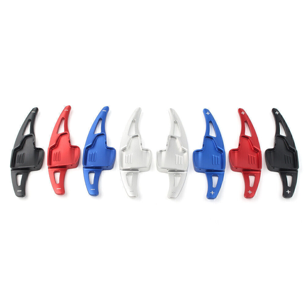 2x Steering Wheel Shift Paddle Shifter Extension Fit for Ford Focus Escape Kuga Red