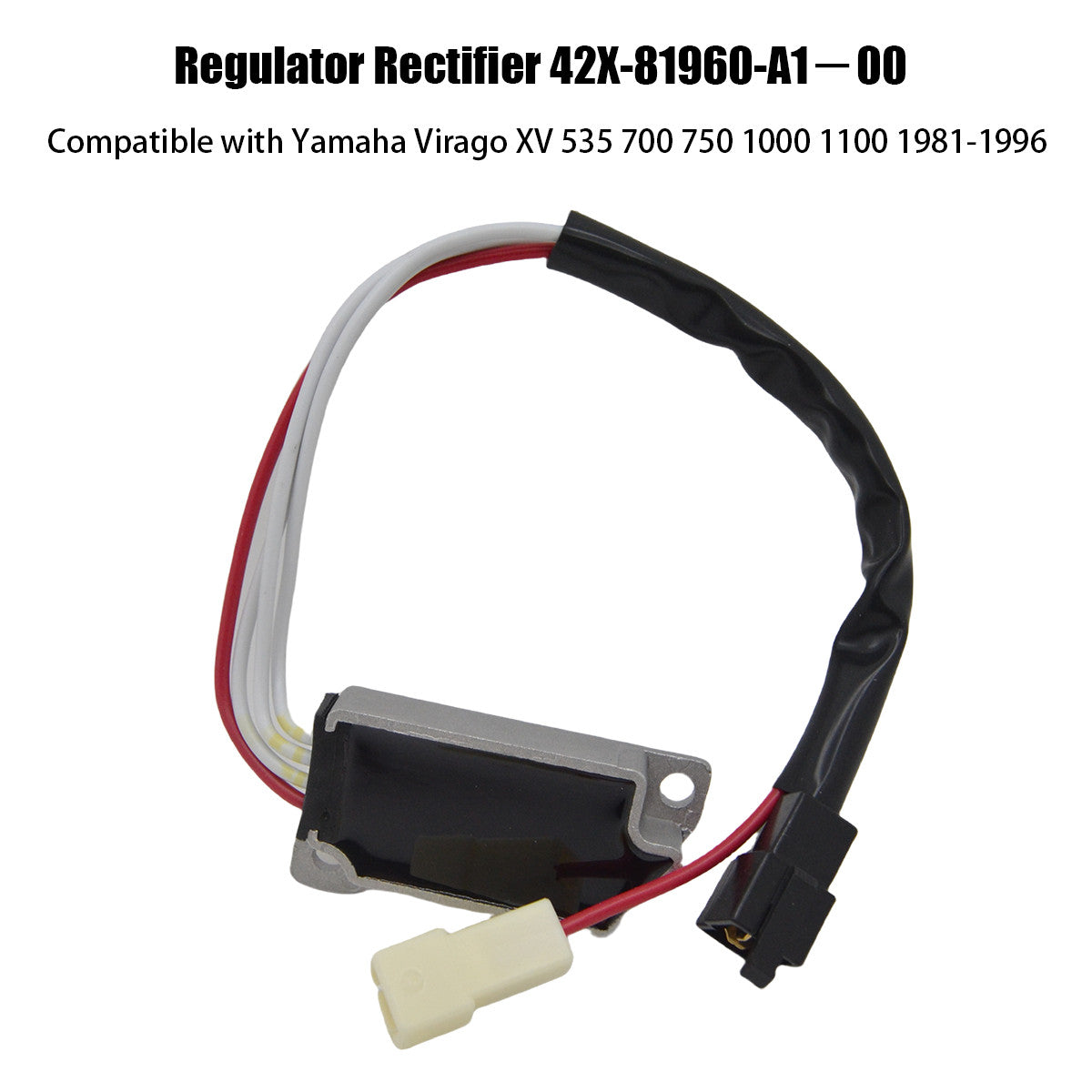 Regulator/rectifier 42X-81960-A1-00 compatible with for Yamaha Virago XV 535 700 750 Q