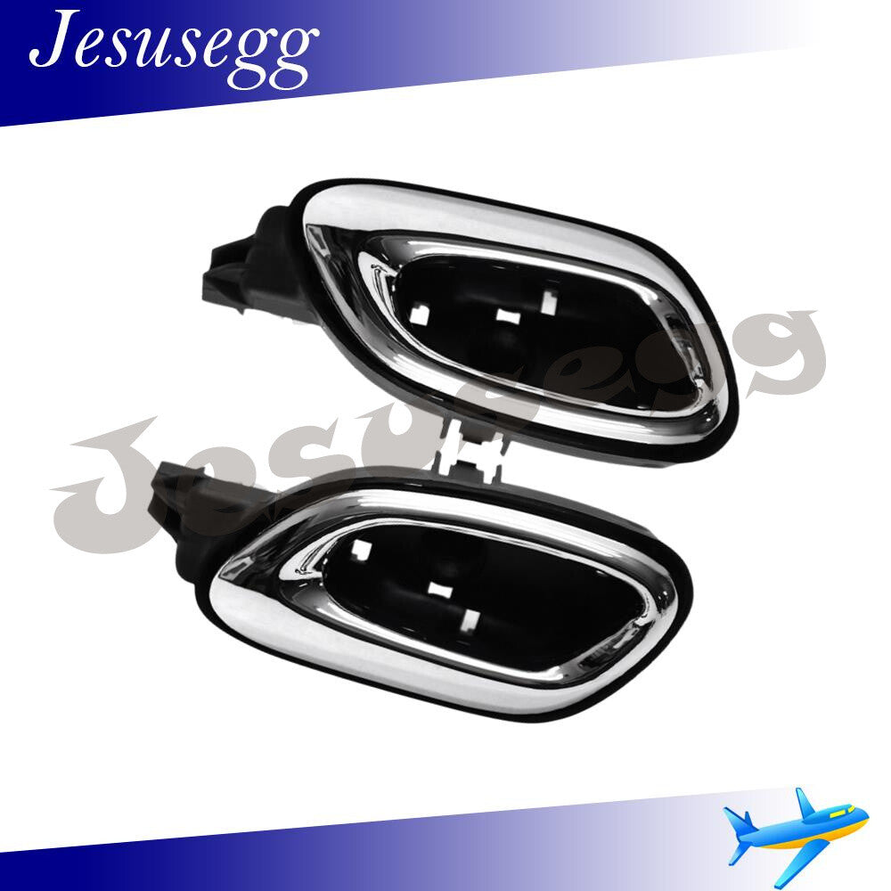 One Pair Front Inner Door Handle for 2010-2015 for Chevrolet Camaro Left  Right NEW Q