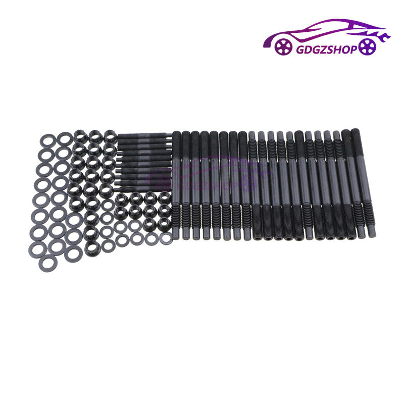 Cylinder Head Stud Bolts Nuts Gasket Kit for 04-19 for Chevy LS1 LS3 5.3L 5.7L 6.0L? Q