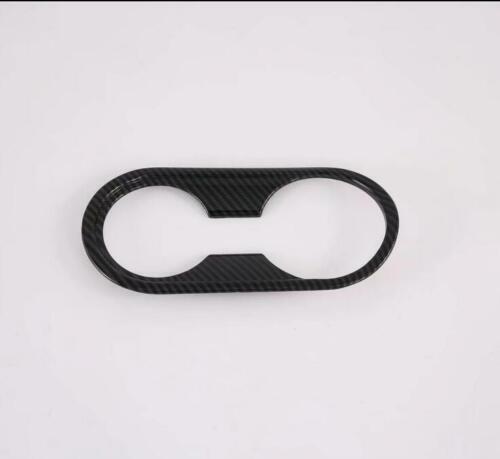 for Kia Forte Cerato K3 2019-2021 Carbon Front Water Cup Holder Moulding Cover