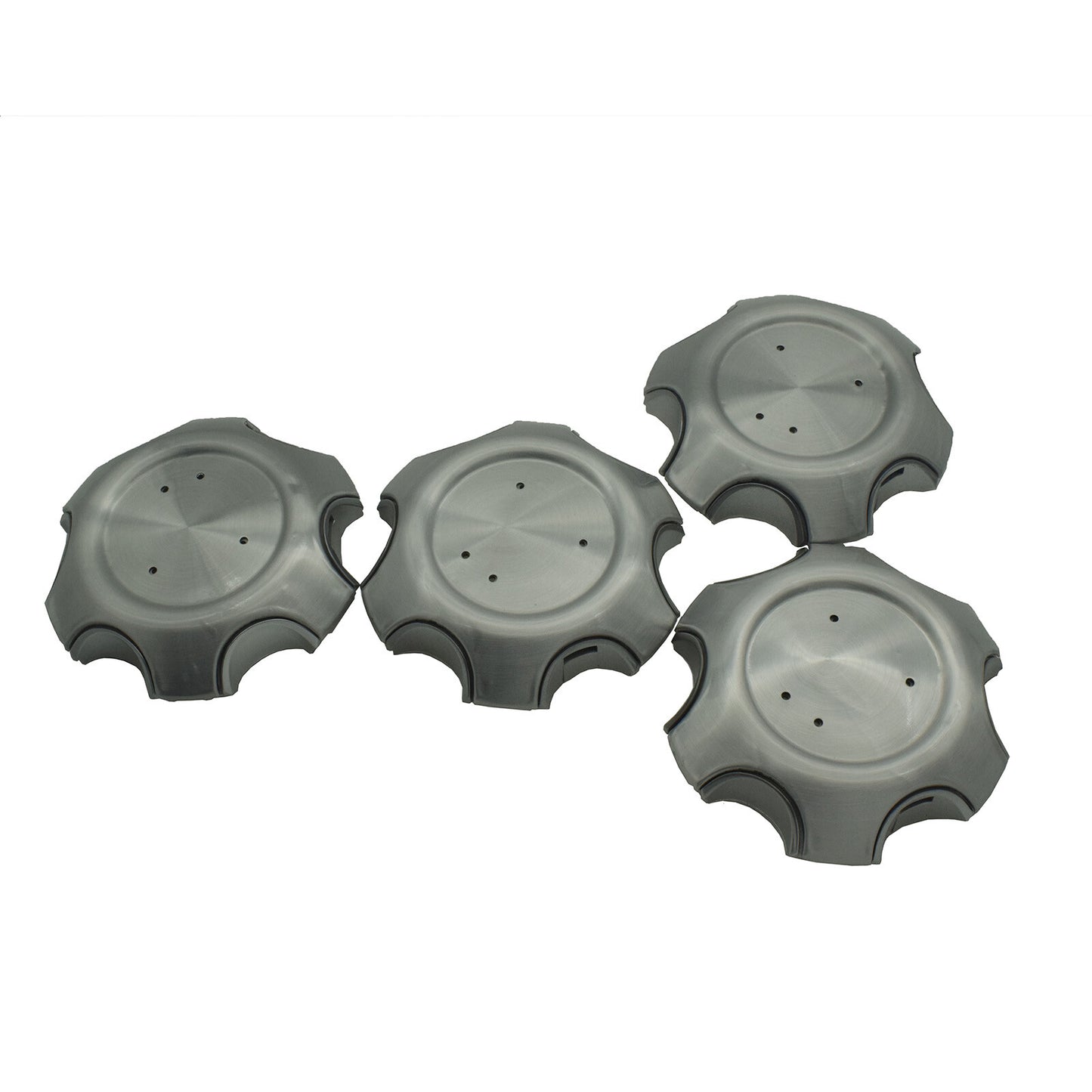 4-piece silver 139mm wheel center hubcaps for Prado FJ120 2003-2009 n