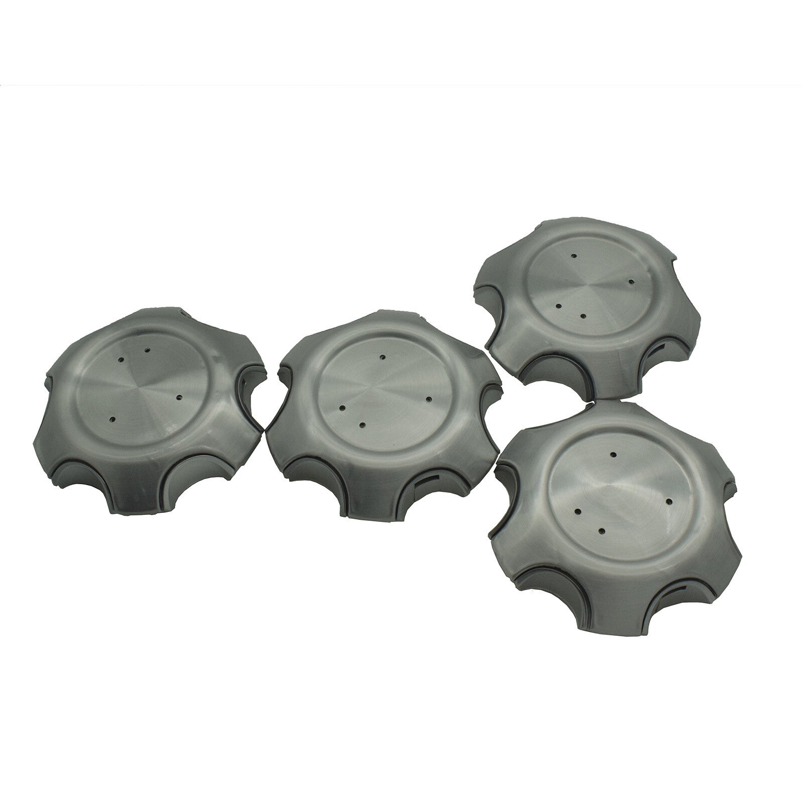 4-piece silver 139mm wheel center hubcaps for Prado FJ120 2003-2009 n