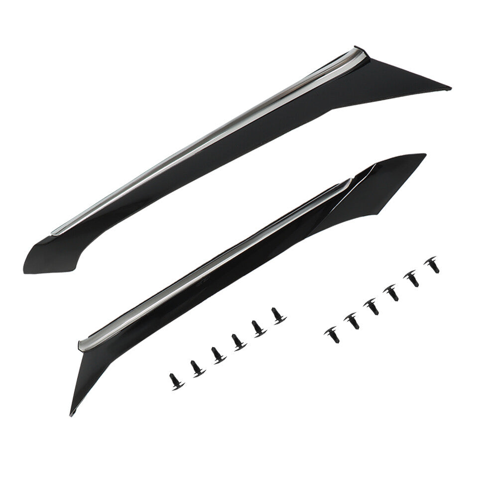Two-piece rear right and left pillar molding trim for 2016-2021 Maxima. n