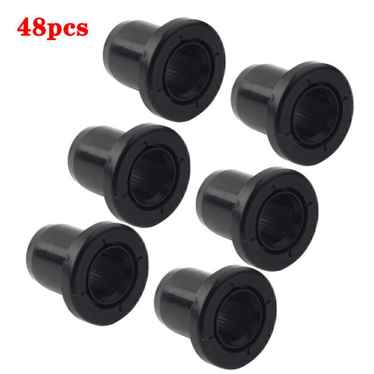 48 Pack A-Arm Bushing Kit Fit for Polaris 5439874 5436832 RZR XP 900 Front & Rear Q