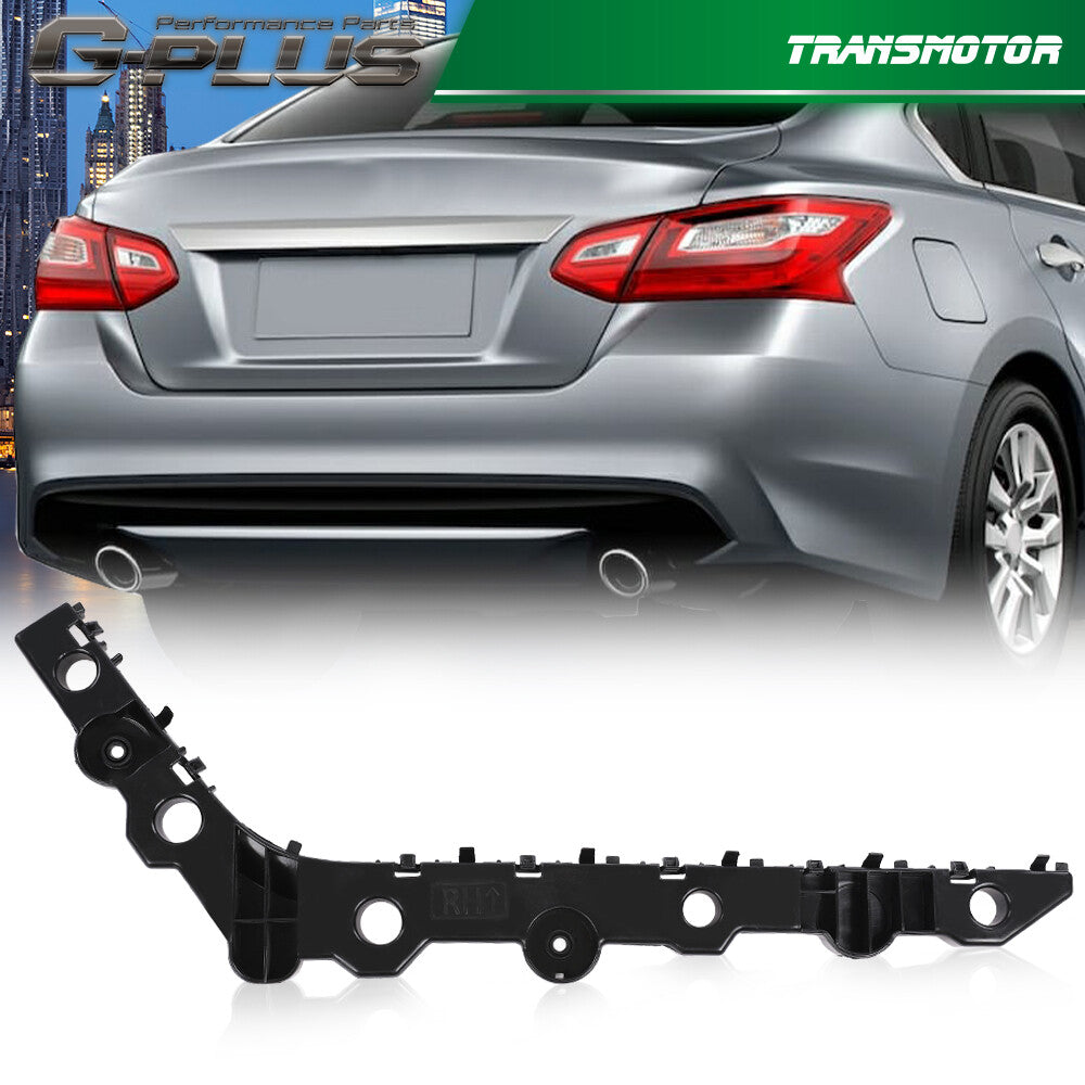 Fits 2016 - 2018 for Altima Rear Bumper Bracket Right Passenger Side Black - v