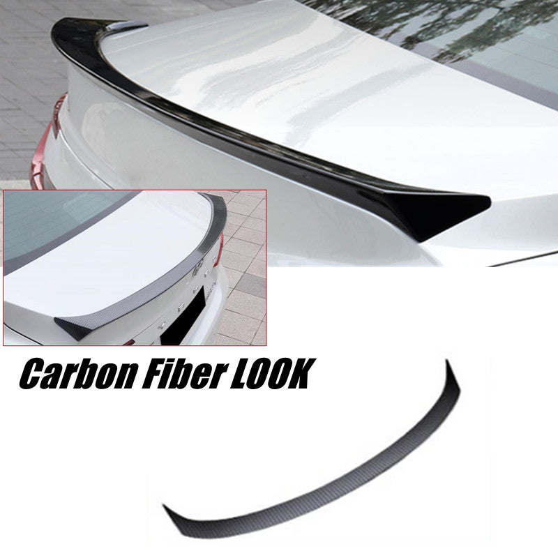 Carbon Fiber Style Rear Trunk Spoiler Splitter Wing for Camry 2025-2026 n