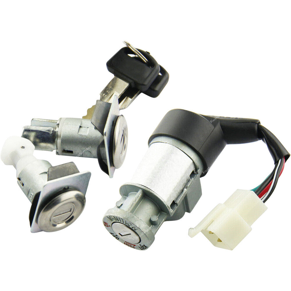35010-GV4-901 Ignition Lock Key Switch Set Fit for Honda CH80 Elite 1985-2007 Q
