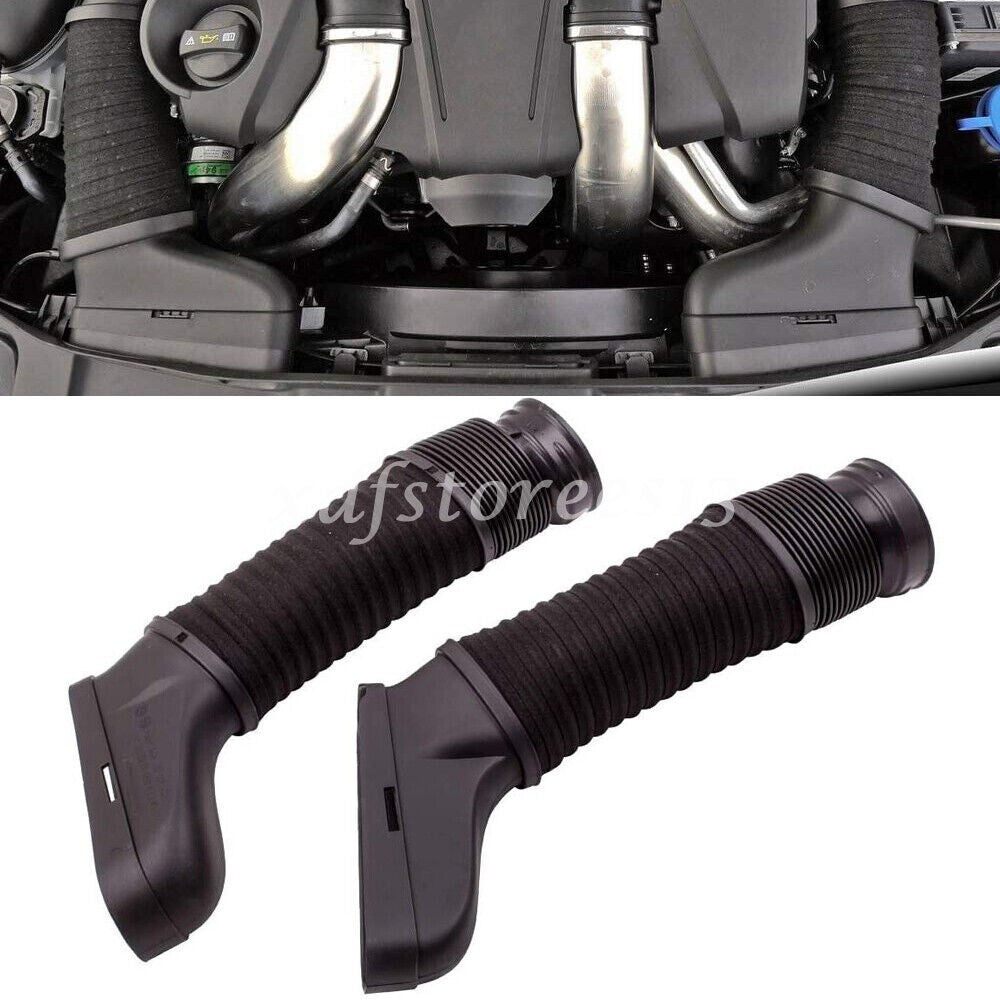 Pair Air Intake Inlet Duct Hose for Mercedes-Benz W204 W212 C300 C350 LeftRight Q