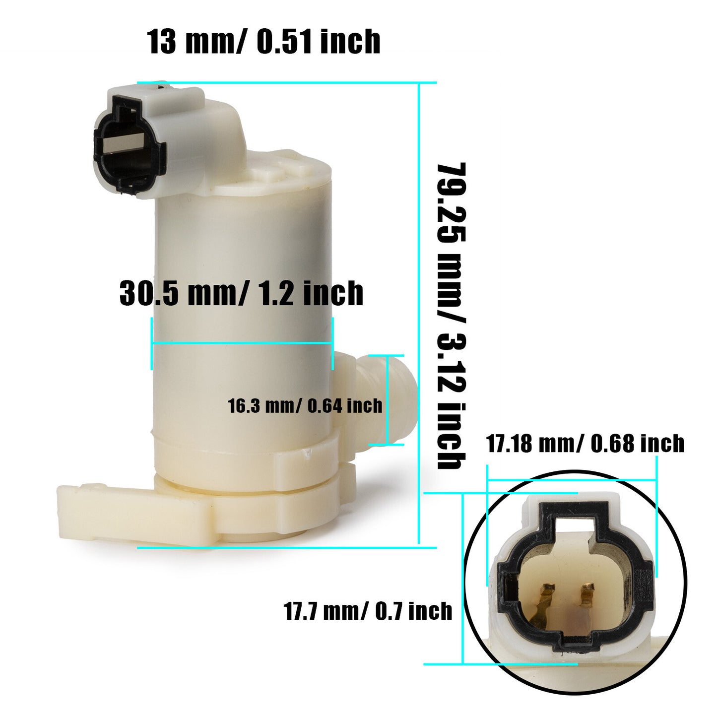 28920-3Z000 Washer Pump For Patrol GU Y61 97-04 2.8 TD 4.2 1998-2004 AU v