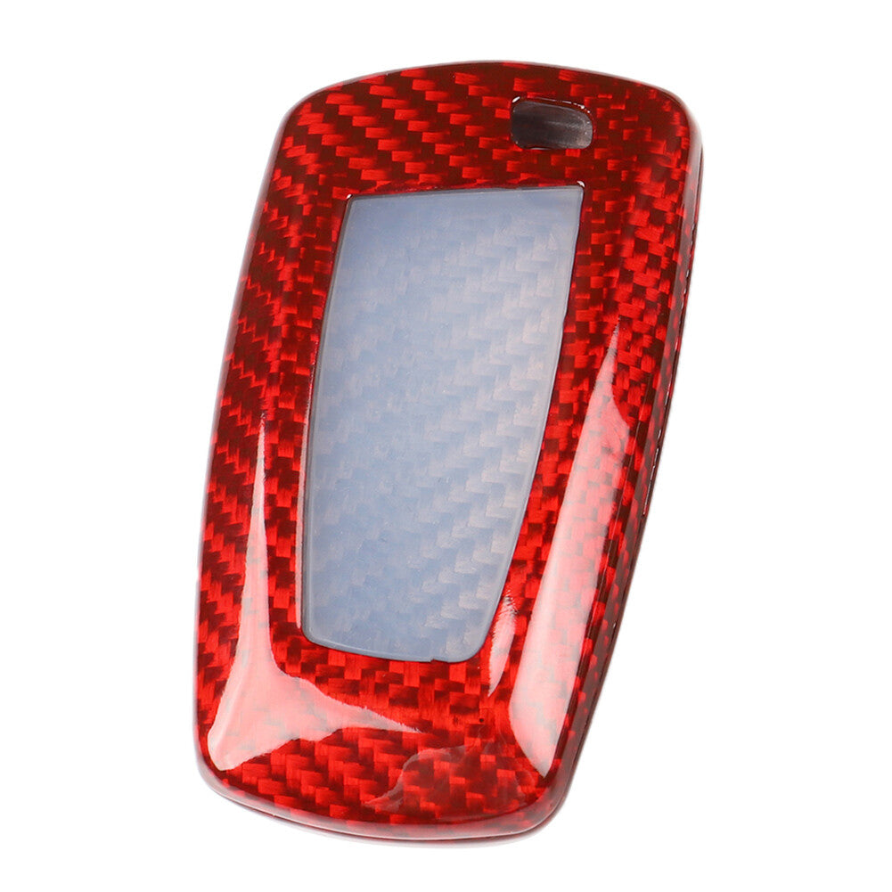Carbon Fiber Remote Car Key Fob Cover Shell for BMW 1 2 3 4 5 6 7 Series