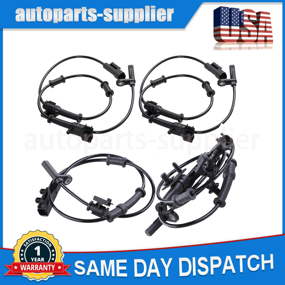 Kit 4: ABS Wheel Speed Sensors (Front, Rear, Left, Right) for Chrysler and for Dodge Chargers