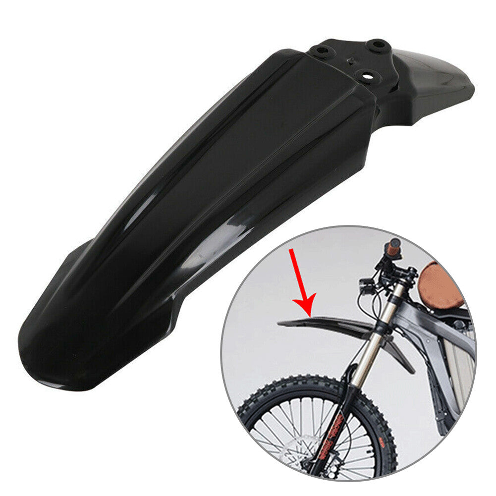 For Sur-Ron Light Bee X A Black Motorcycle Front Mudguard Cover Protect Q