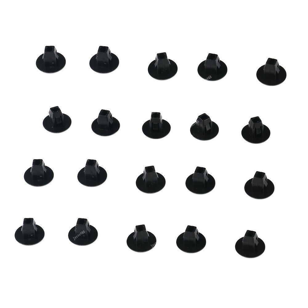 20Pcs Fender Side Molding Clips Grommet Fastener for Honda CR-Z for CR-V for Civic Q