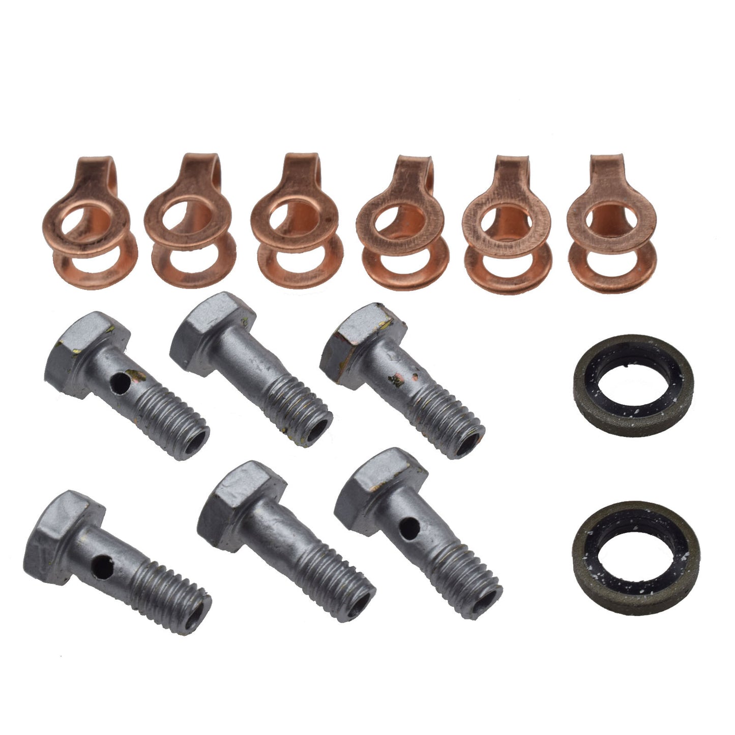 Fuel Return Line Banjo Bolt Seal Kit for for Dodge for Ram 2500 3500 D250 D350 W250 W350 - v