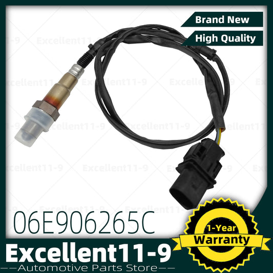 The upstream oxygen sensor 06E906265C is suitable for Audi A4, A6, Eos, for Golf , for Jetta , and for Passat . n