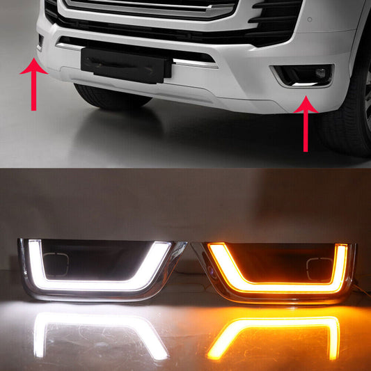 For Toyot@a for Land Cruiser LC300 2022 Daytime Running Light LED Turn Signal Light n