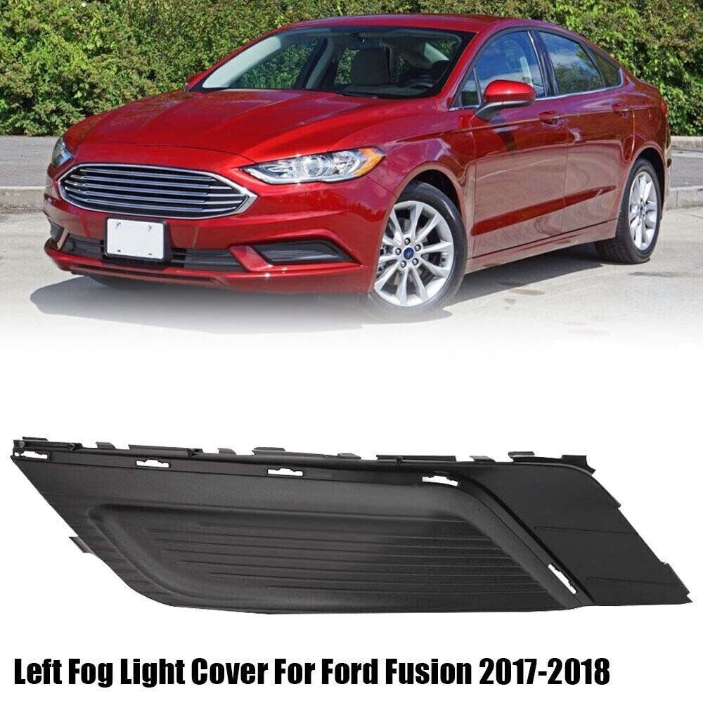 Front Driver Left Side Fog Light Cover Bezel Grille for Ford Fusion 2017-2018