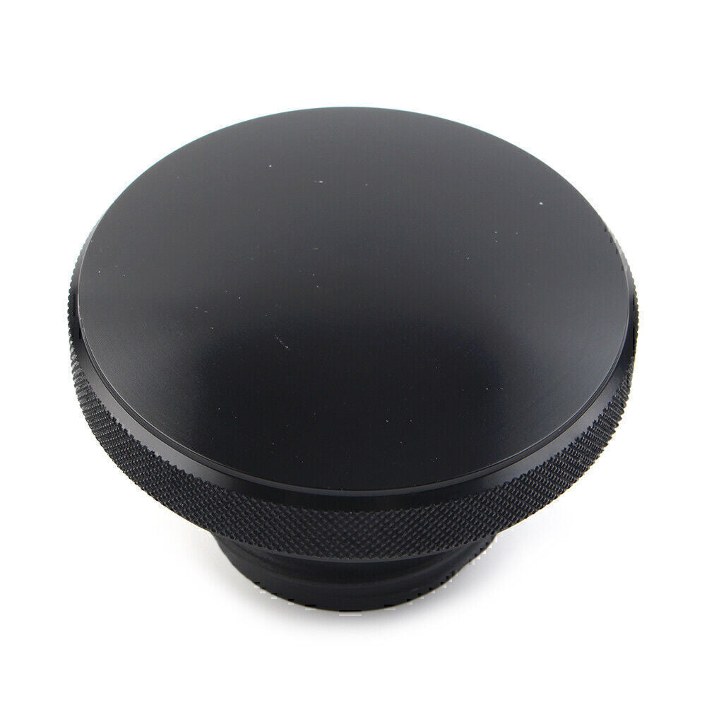 Vented Fuel Tank Gas Cap Cover Fit for Harley Dyna Road King Heritage Softail Black Q