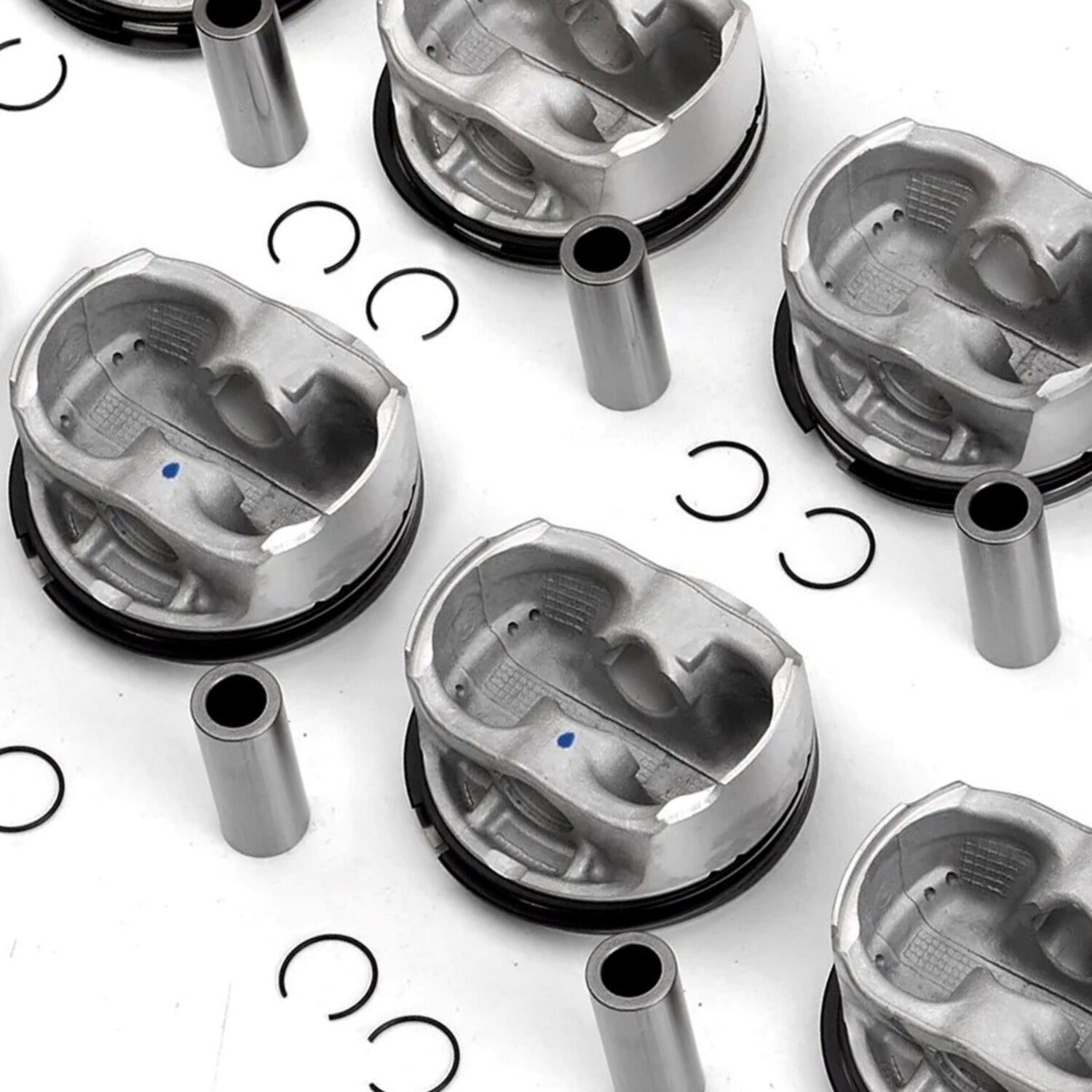 8-Piece Piston Ring Set for M273 GL550 E500 S550 W212 W221 5.5 V8