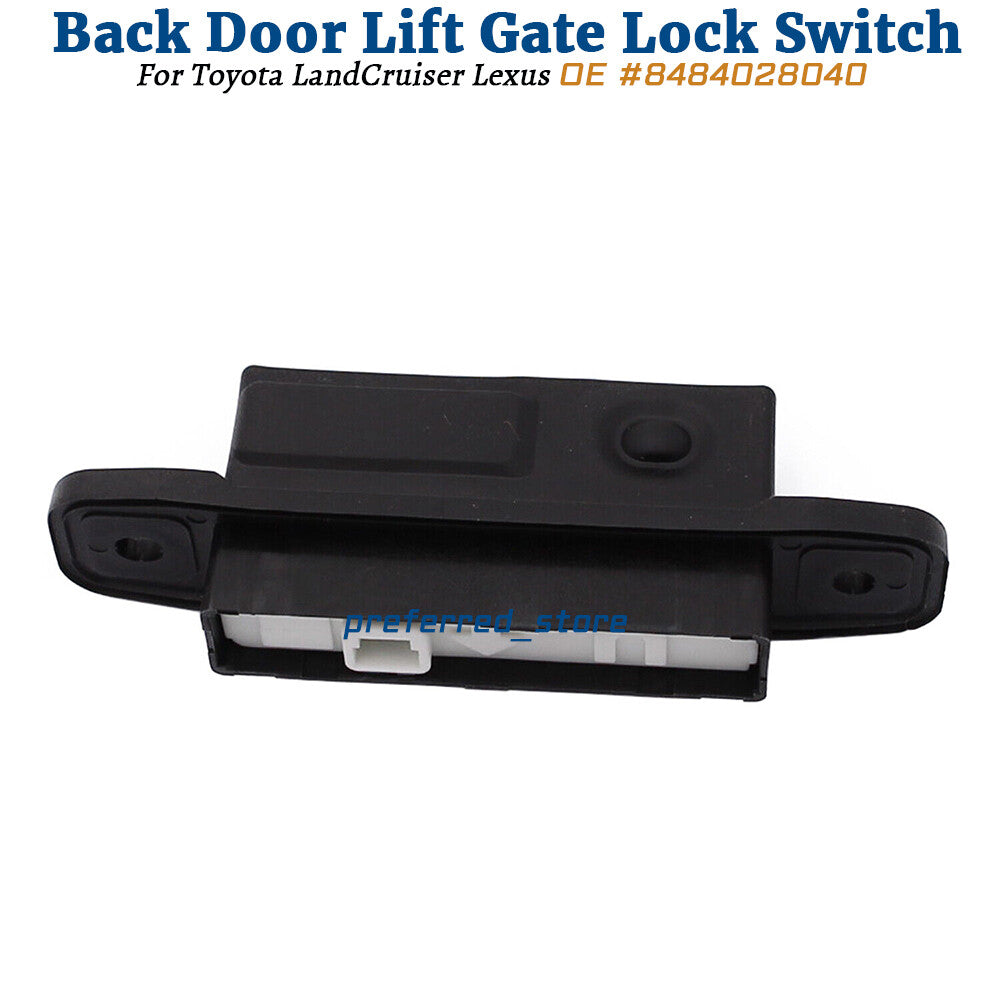 Rear door tailgate release lock switch suitable for Prius C RAV4 for Lexus 8484028040- v