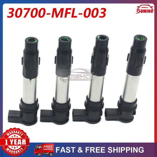 30700-MFL-003 4X Ignition Coil For 2008-19 for Honda CBR1000RA CBR1000RR 129700-5150 Q