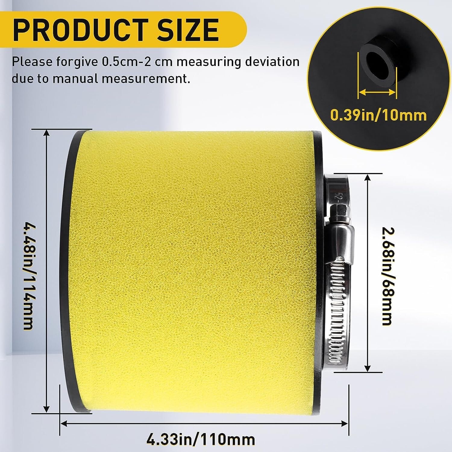 Air Filter for Honda Rancher400 TRX400FA TRX400FGA Foreman 400 450 17254-HN5-670