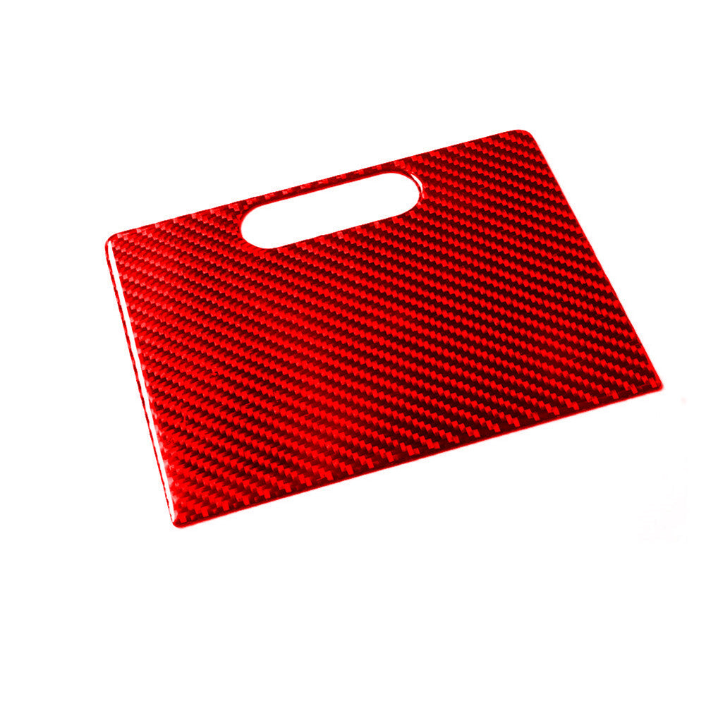 Carbon Fiber Inner Dim Light Control Panel Cover Trim For Fiesta 2011-2015 v