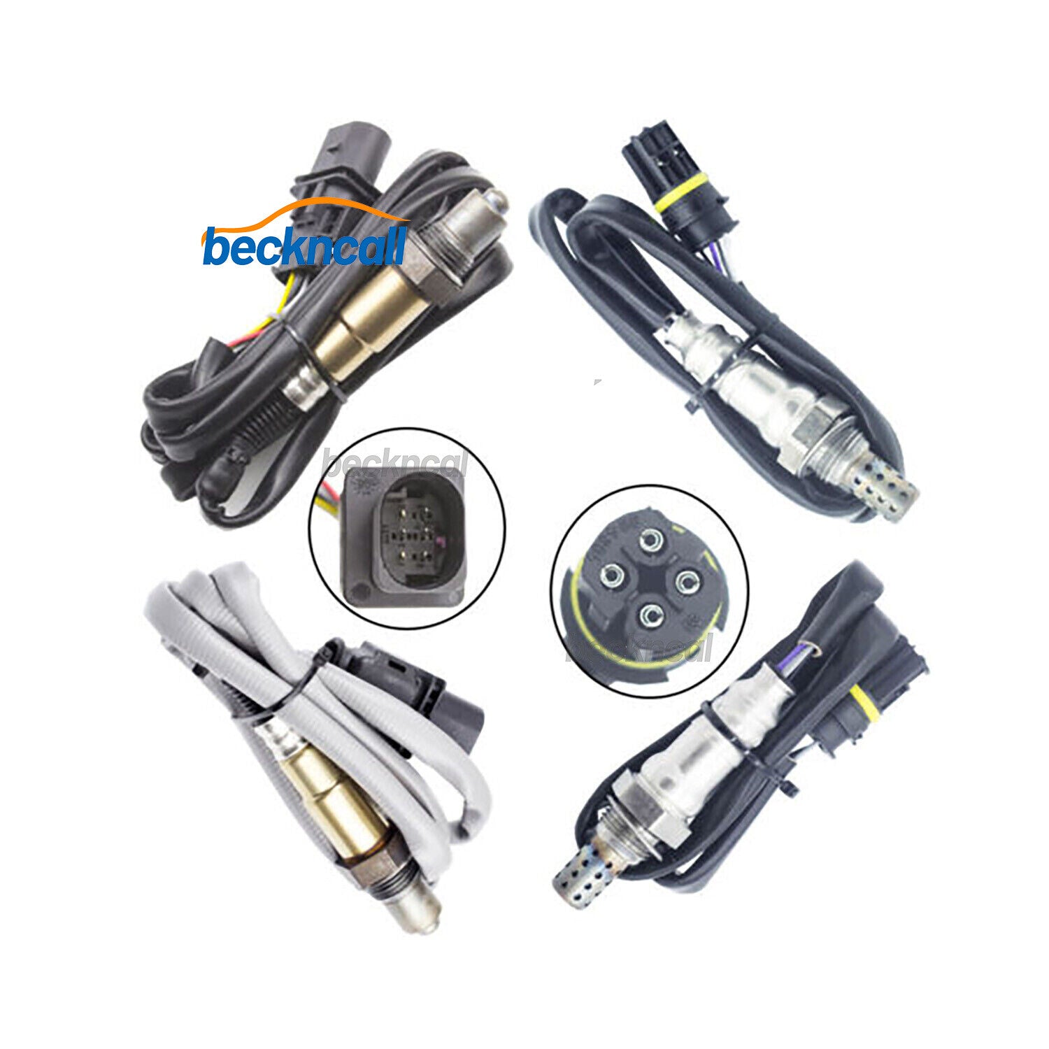 4X O2 Oxygen Sensor Upstream+Downstream for BMW 335i 2007 2008 2009 2010-11 3.0L