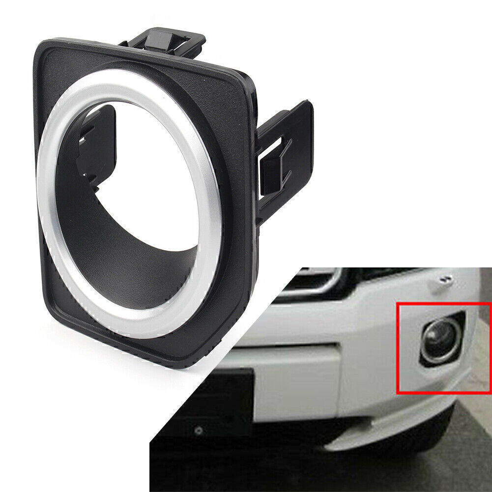 Car Left Front Bumper Fog Lamp Cover Bezel for Land Rover Freelander 2 2014-2016