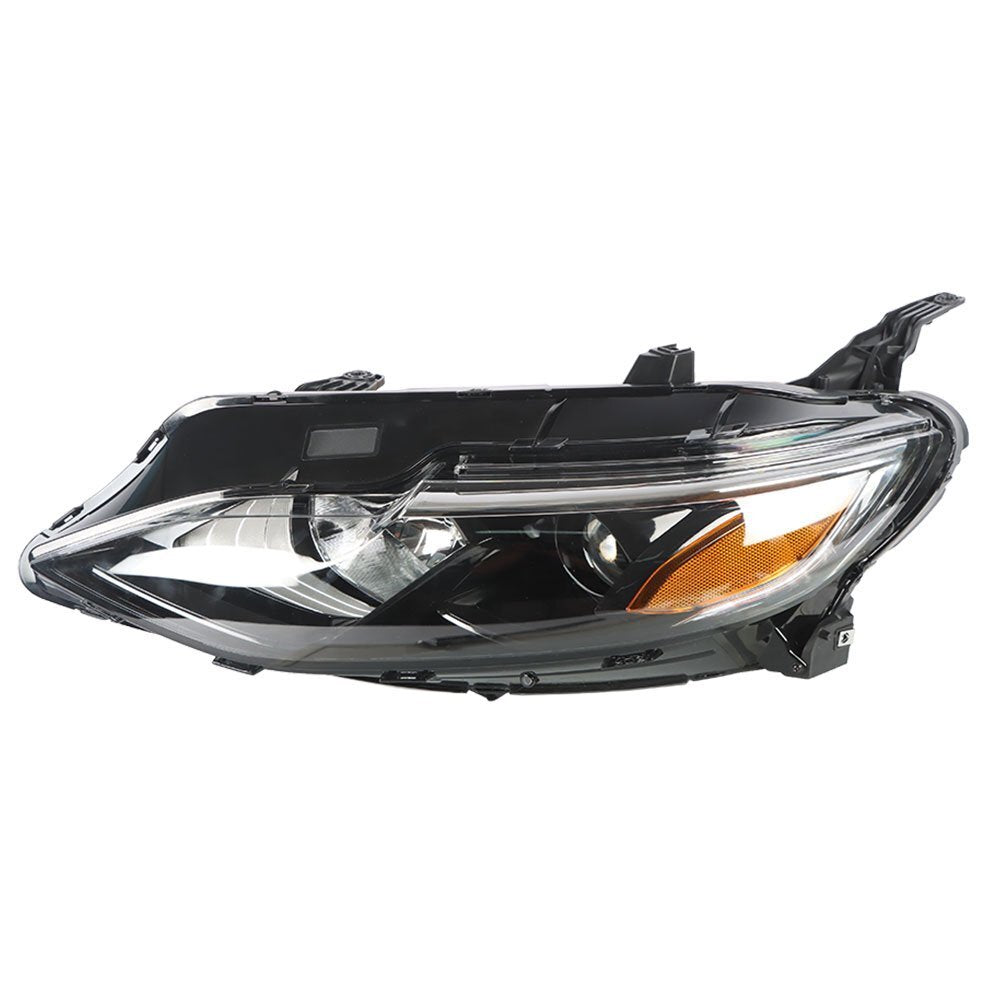 Headlight assembly kit for 2019-2020 Malibu driver's side transparent halogen headlights. n